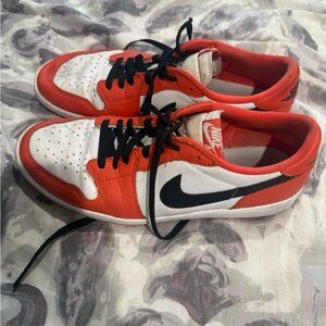 Jordan 1 low starfish size 13 used
